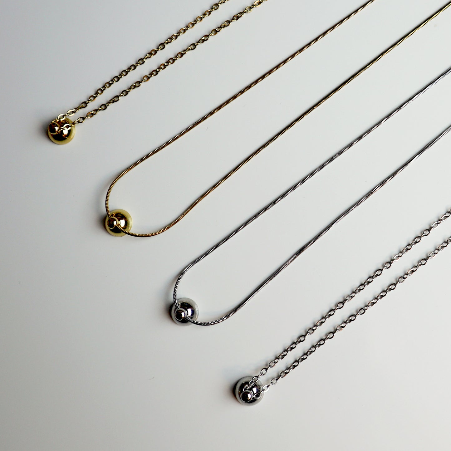 Ketting Met Connector Goud Of Zilver