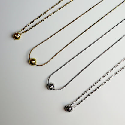 Ketting Met Connector Goud Of Zilver