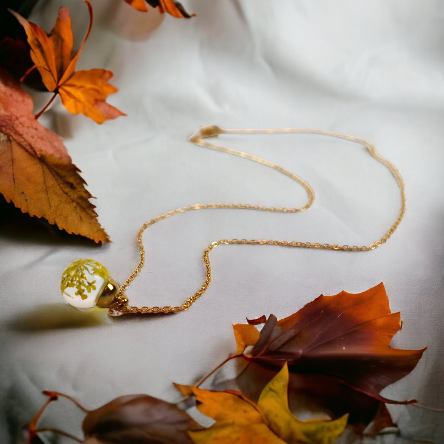 Drip Pendant Dill Yellow