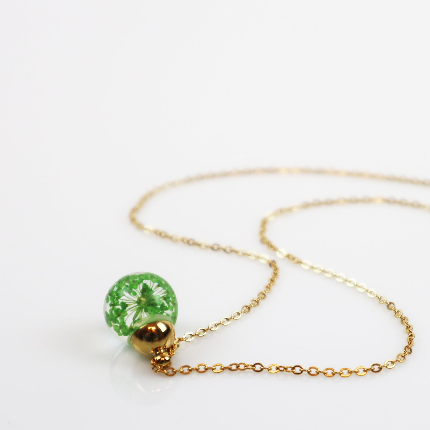 Drip Pendant Dill Green