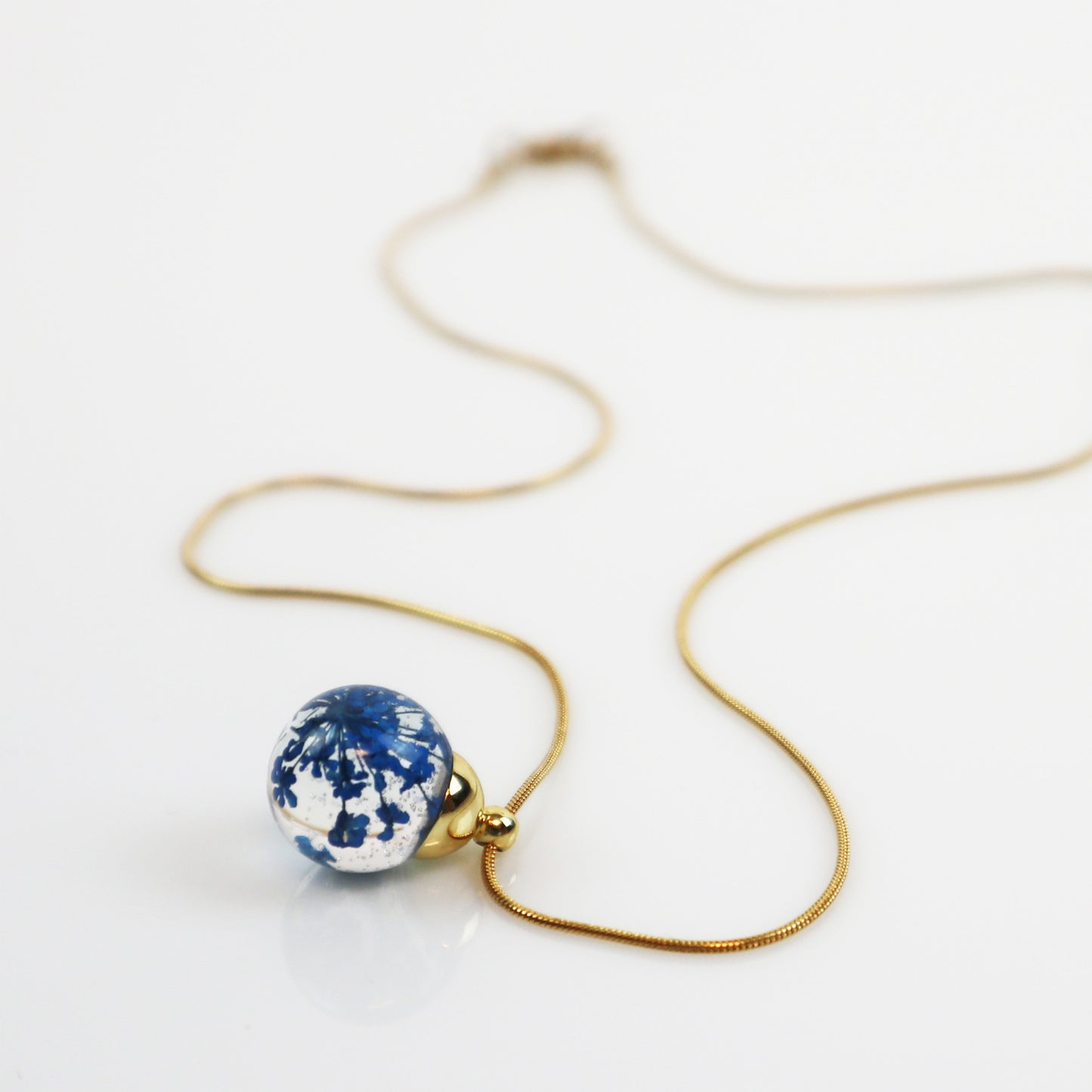 Drip Pendant Dill Blue