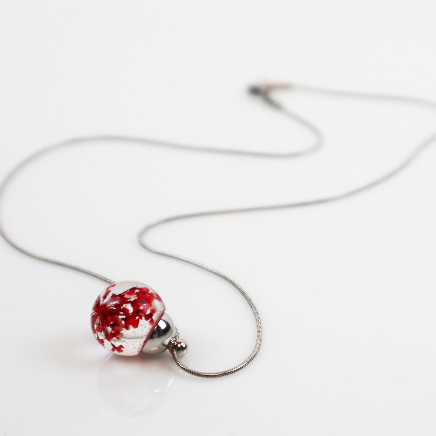 Drip Pendant Dill Red
