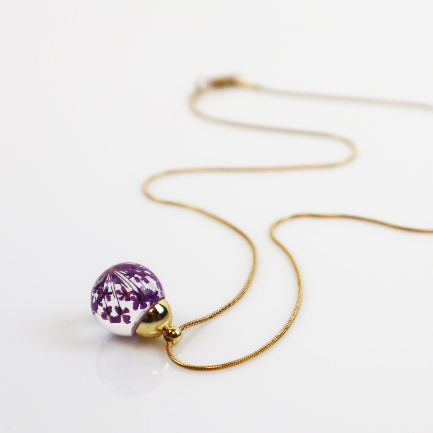 Drip Pendant Dill Purple