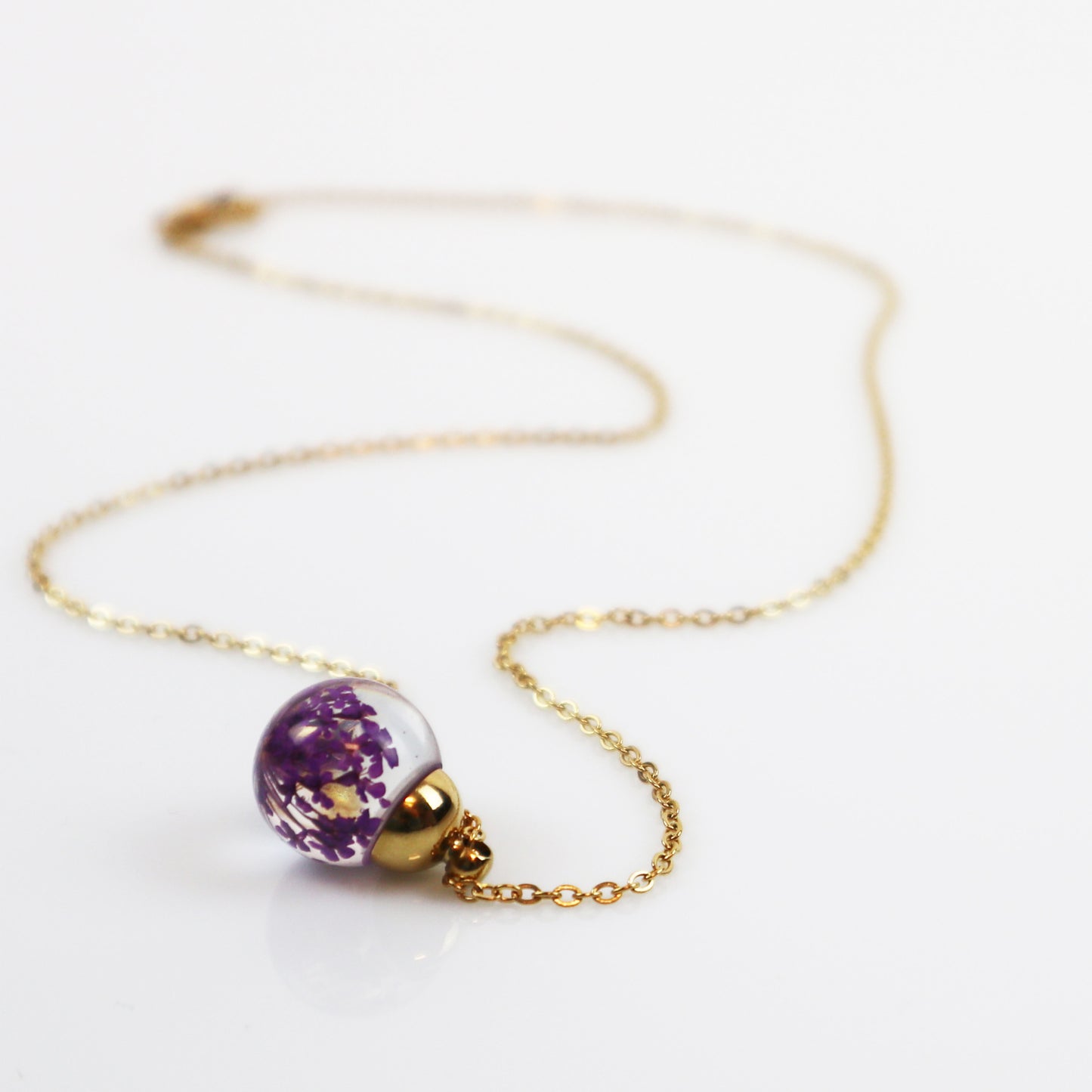 Drip Pendant Dill Purple