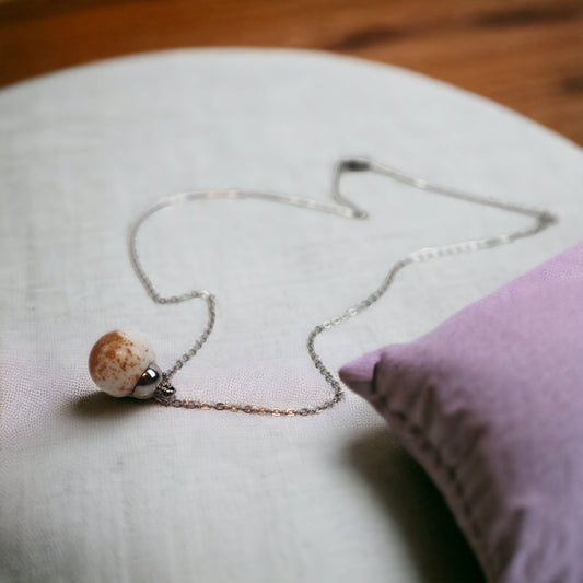 Drupt Hanger Snufje Goud Wit