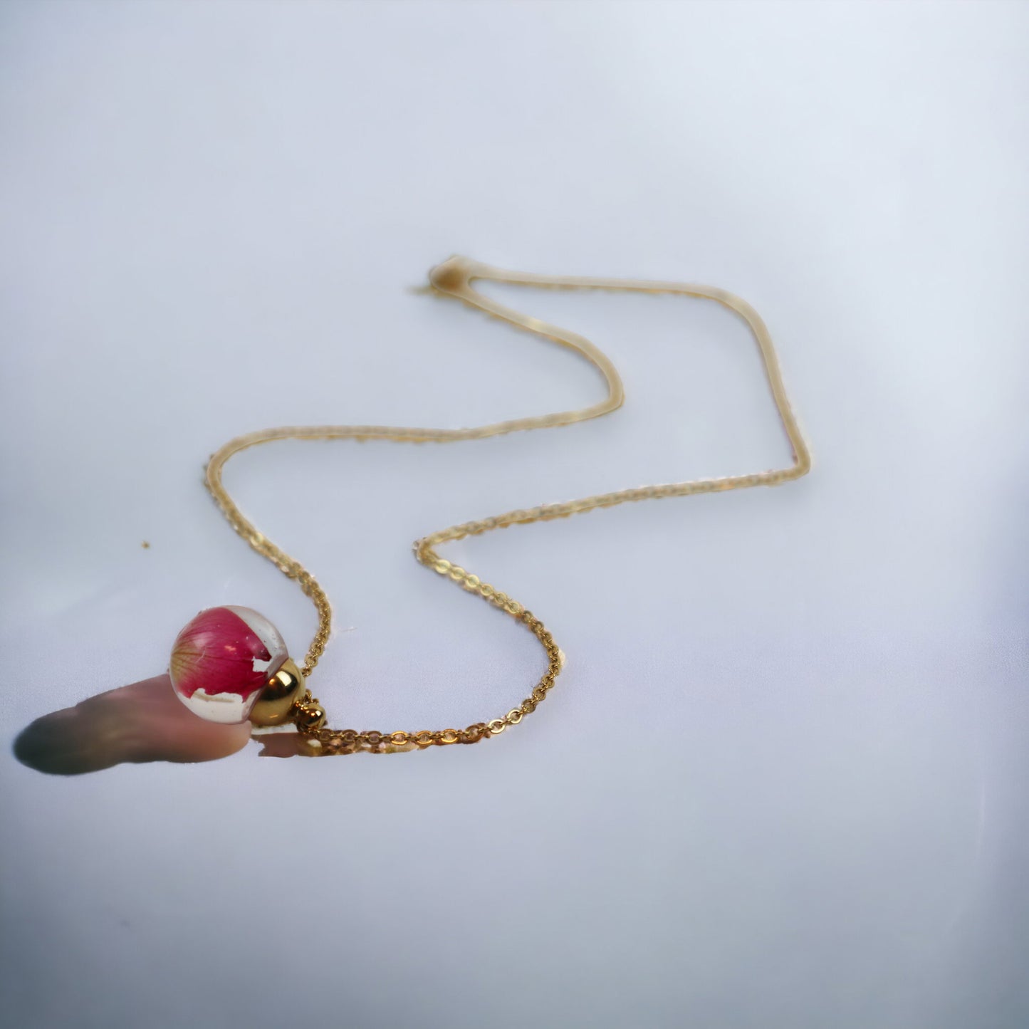 Drip Pendant Rose Pink