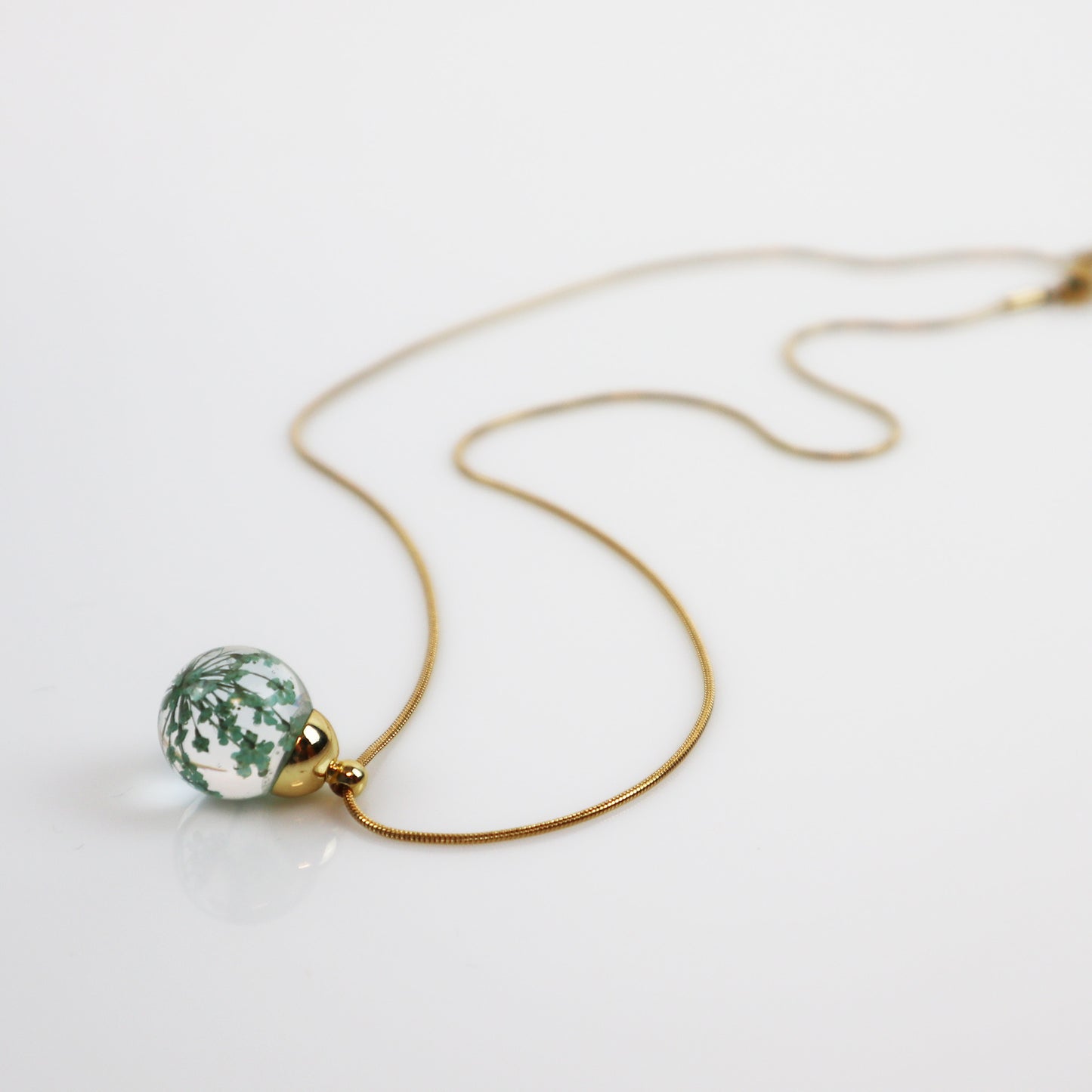 Drip Pendant Dill Mint