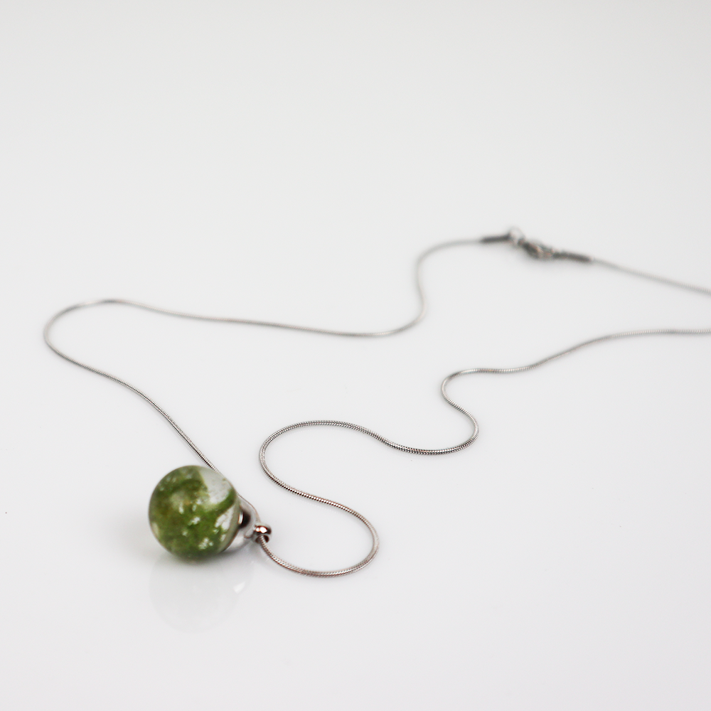 Drip Pendant Moss Old Green