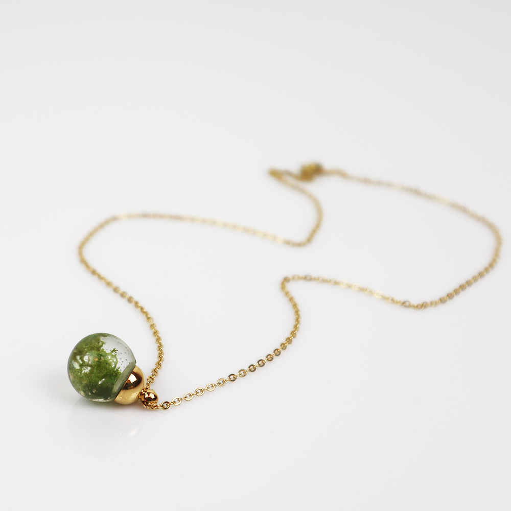 Drip Pendant Moss Old Green