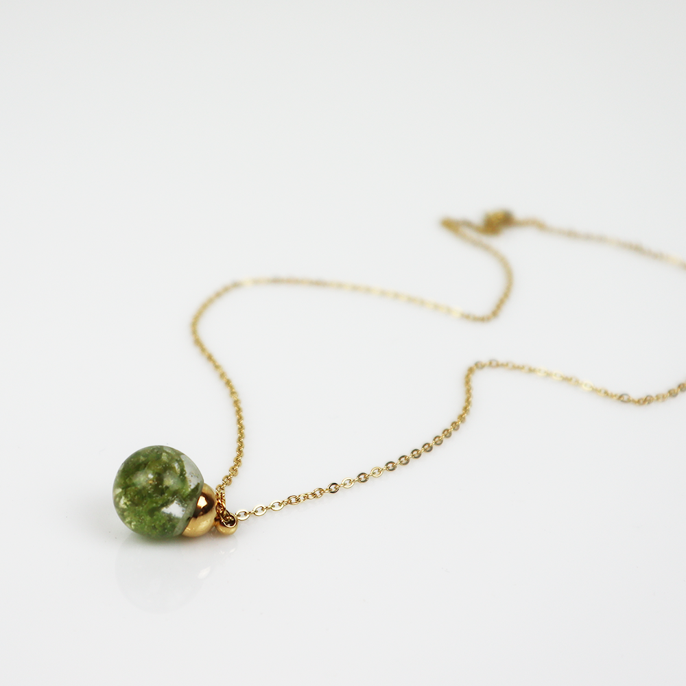 Drip Pendant Moss Old Green