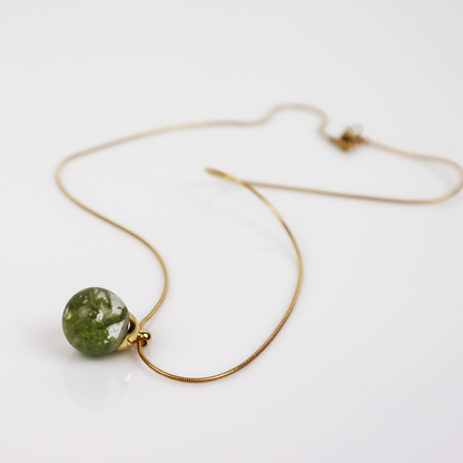 Drupt Hanger Mos Oud Groen