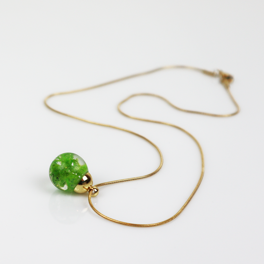 Drips Pendant Moss Grass Green