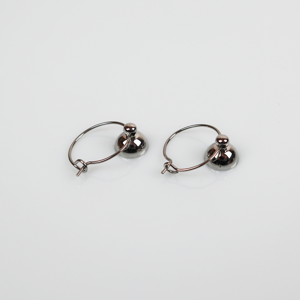 Dripping Silver Earrings