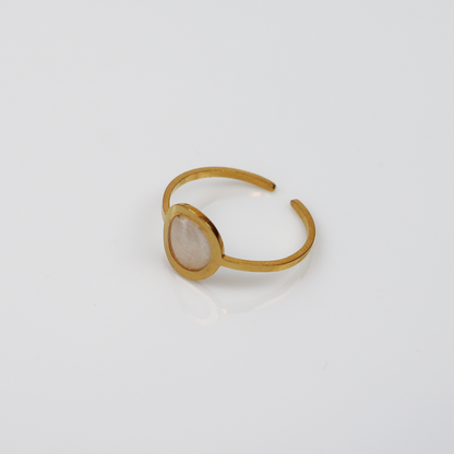Drops Ring GeoS Stardust Gold