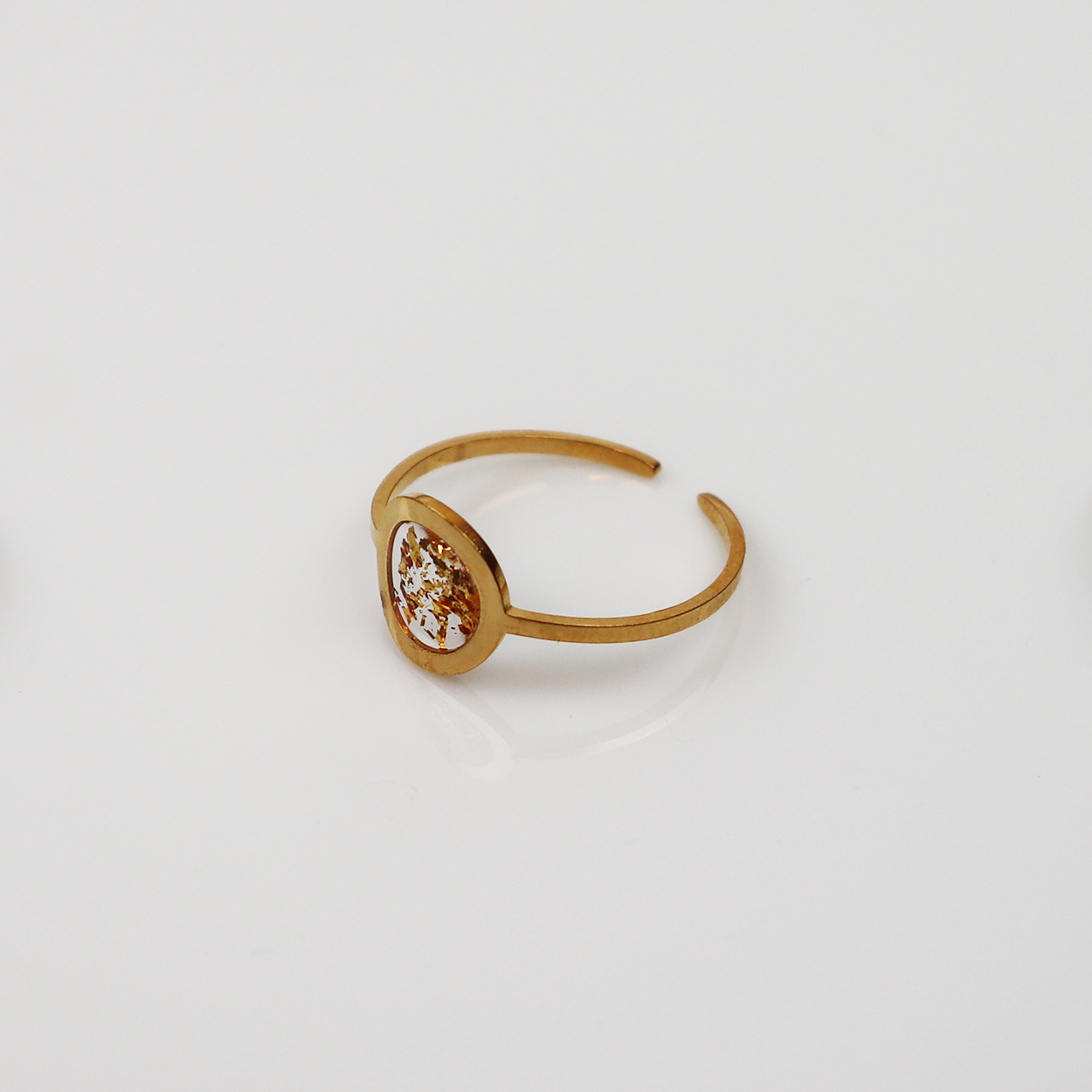 Drupt Ring GeoS Snufje Goud