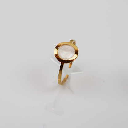 Drops Ring GeoS Stardust Gold