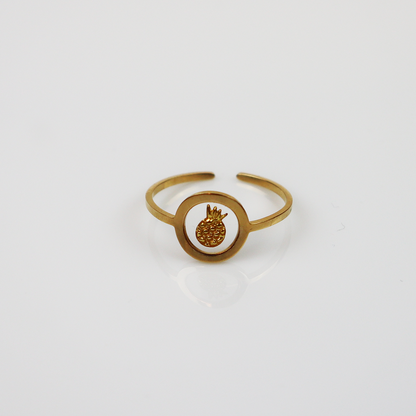Drupt Ring GeoS Ananas Goud