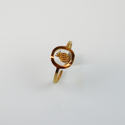 Drupt Ring GeoS Ananas Goud