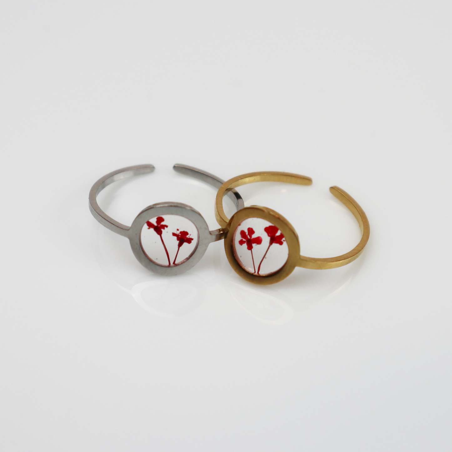 Ring GeoS - Dille - Rood - Goud