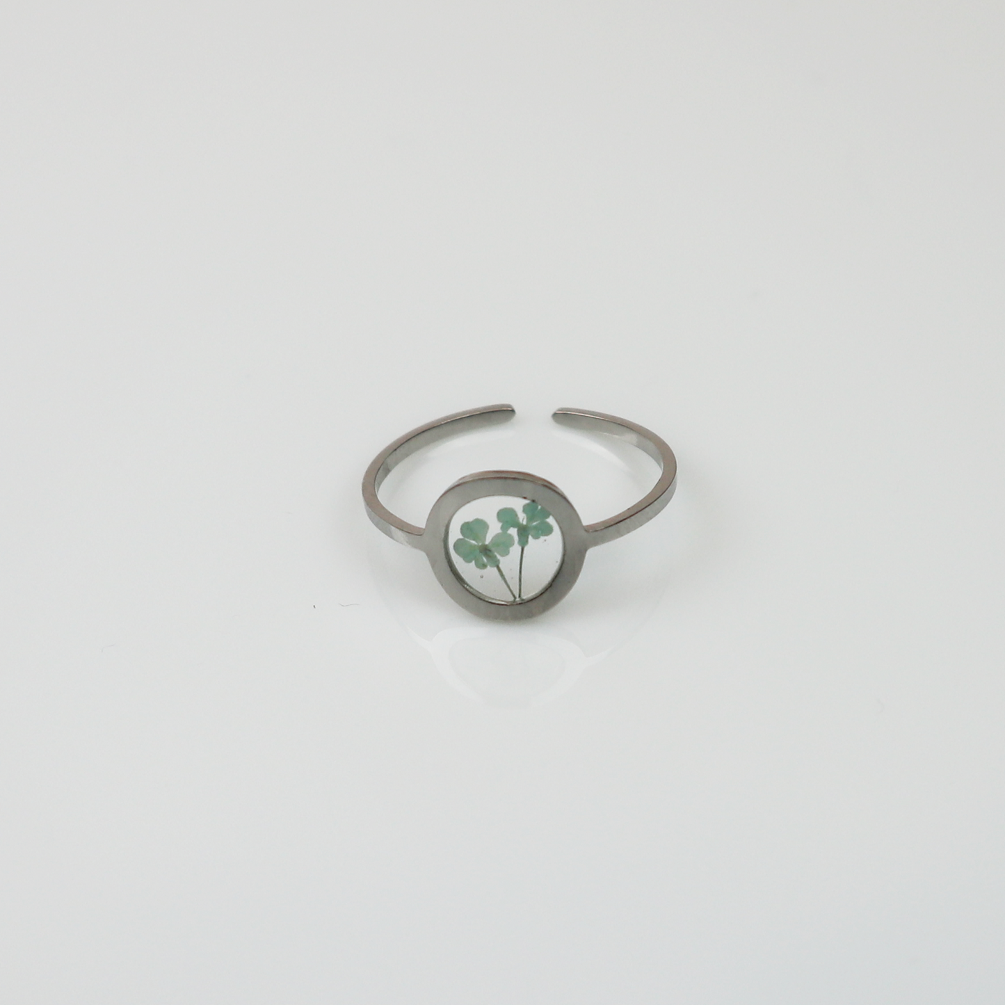 Ring GeoS - Dille - Mint - Zilver