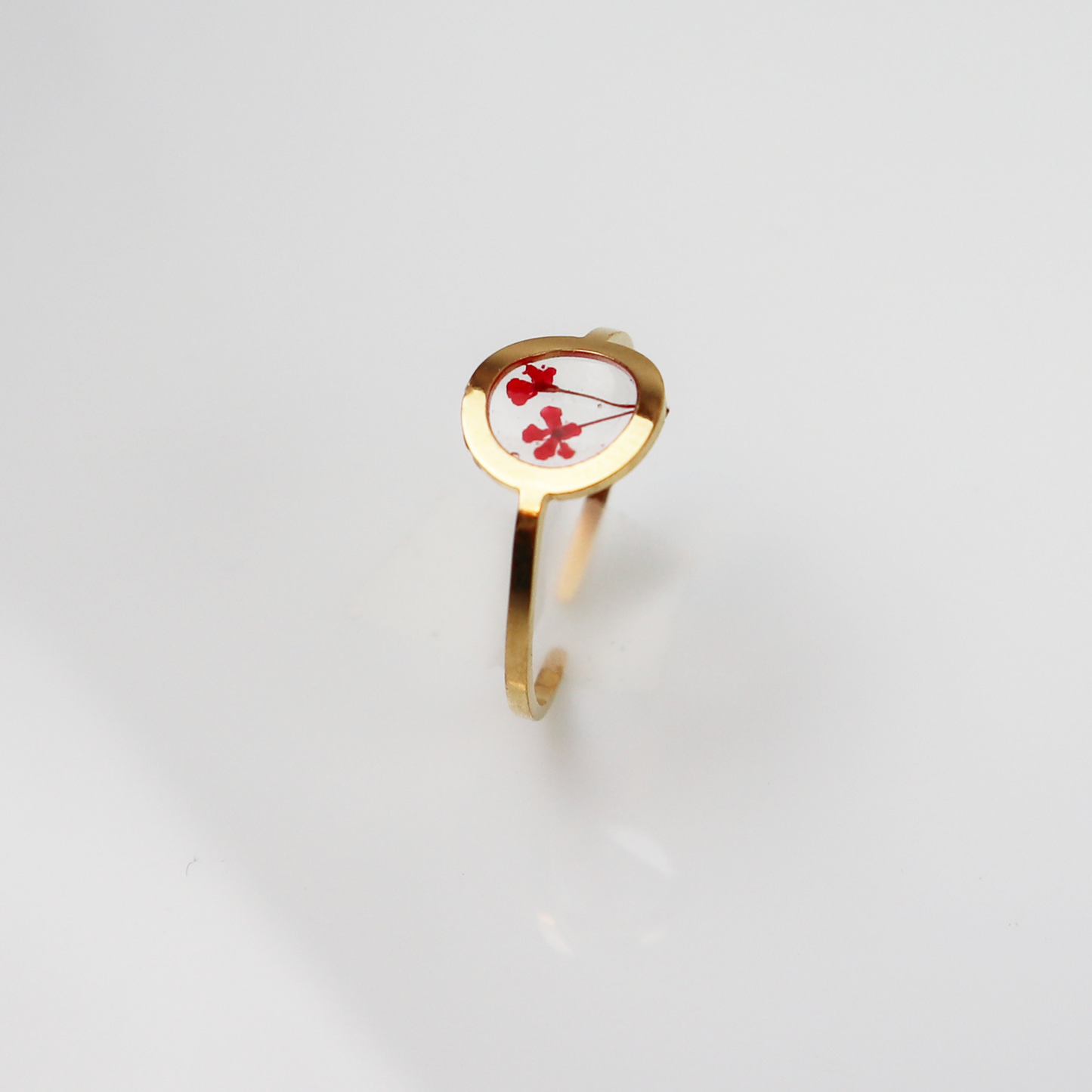 Ring GeoS - Dille - Rood - Goud