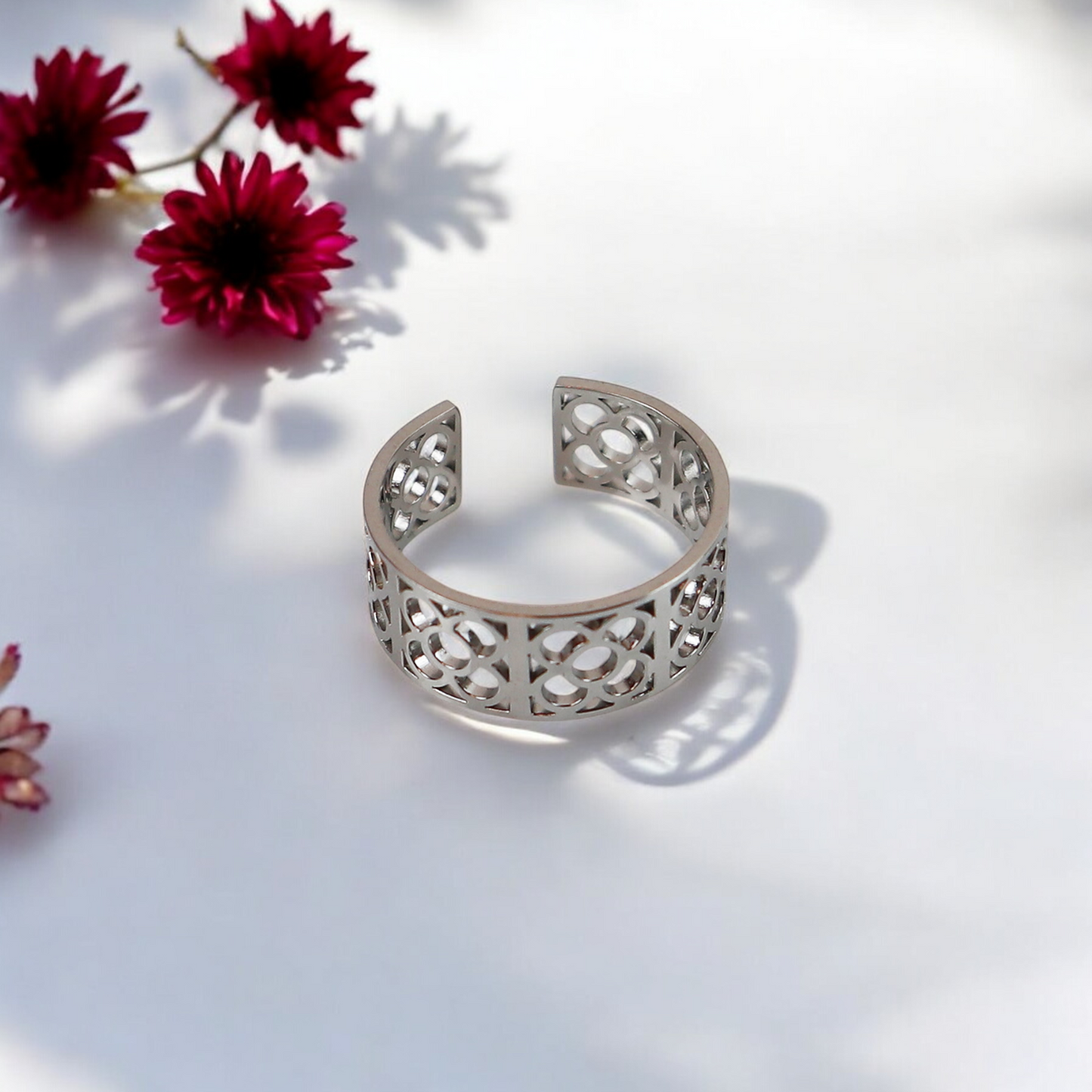 Ring - Bloom - Zilver