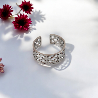 Ring - Bloom - Zilver