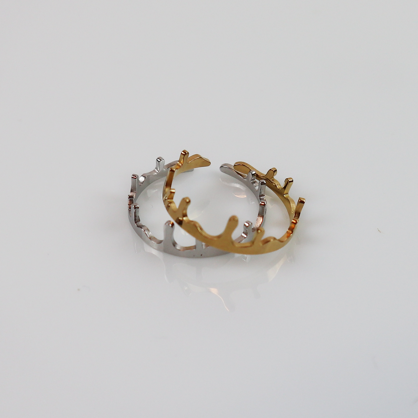 Ring - Druppels - Zilver