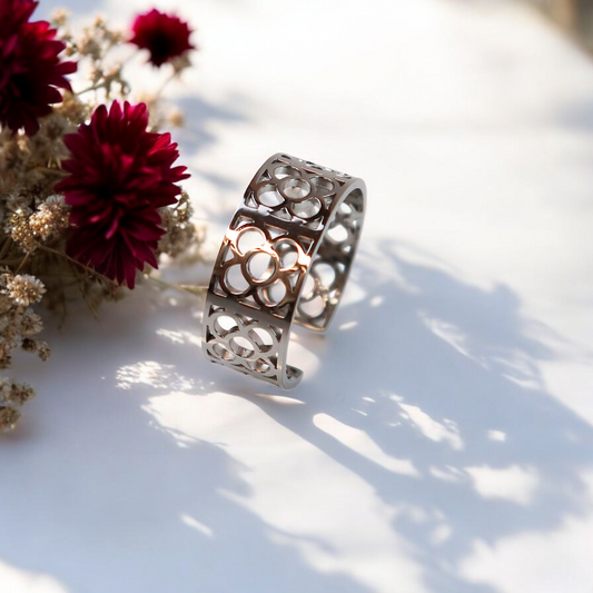 Ring - Bloom - Zilver