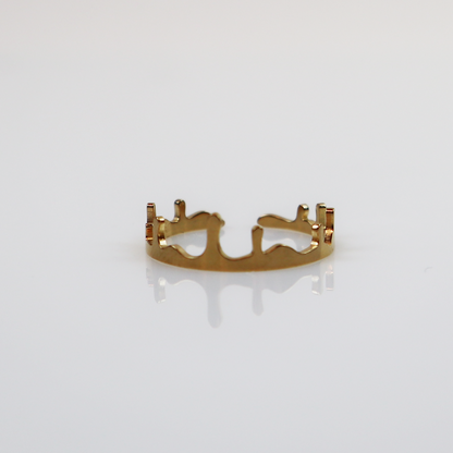 Ring - Druppels - Goud
