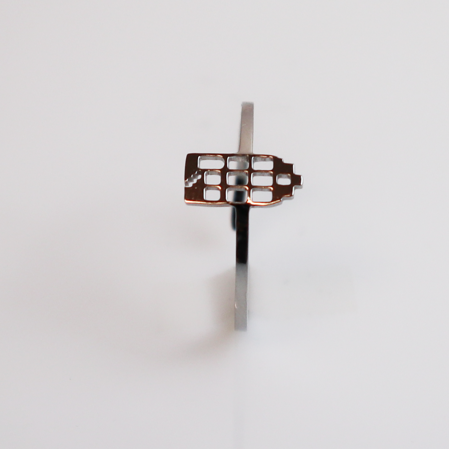 Ring - Grachtenpandje - Zilver - Open