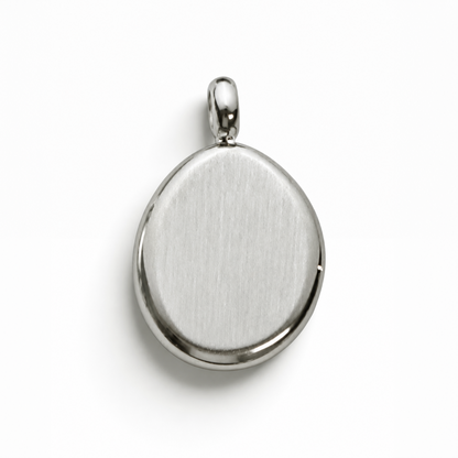 Kiezel Zilver + ketting