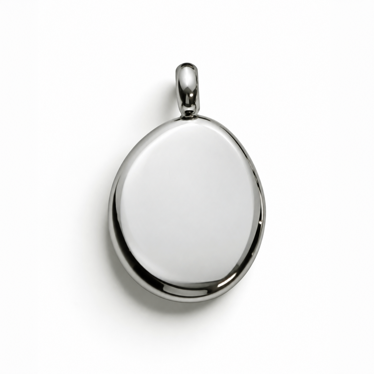 Kiezel Zilver + ketting