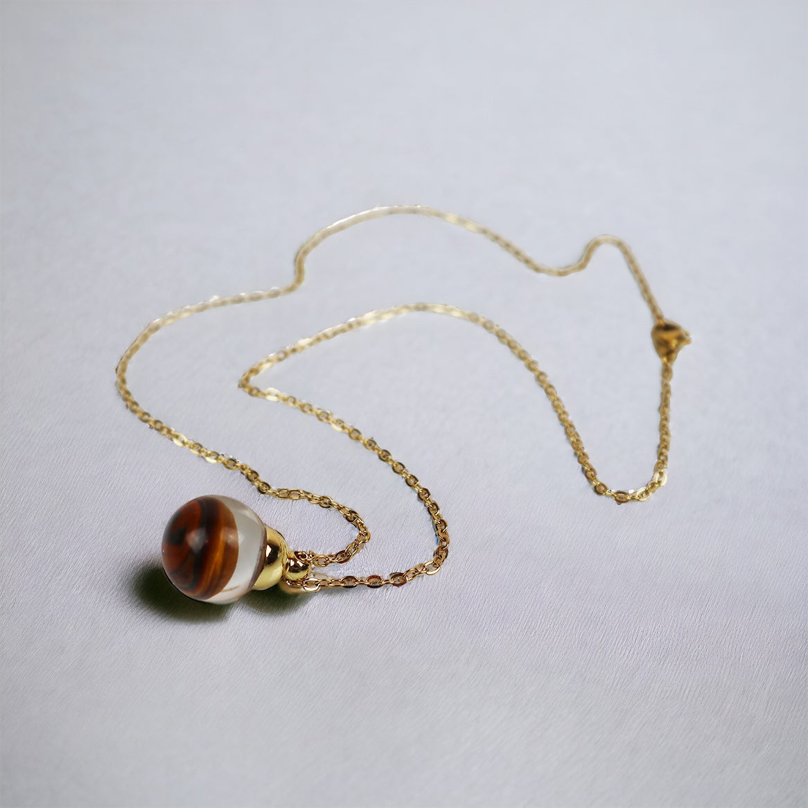 Drips Pendant Tiger's Eye