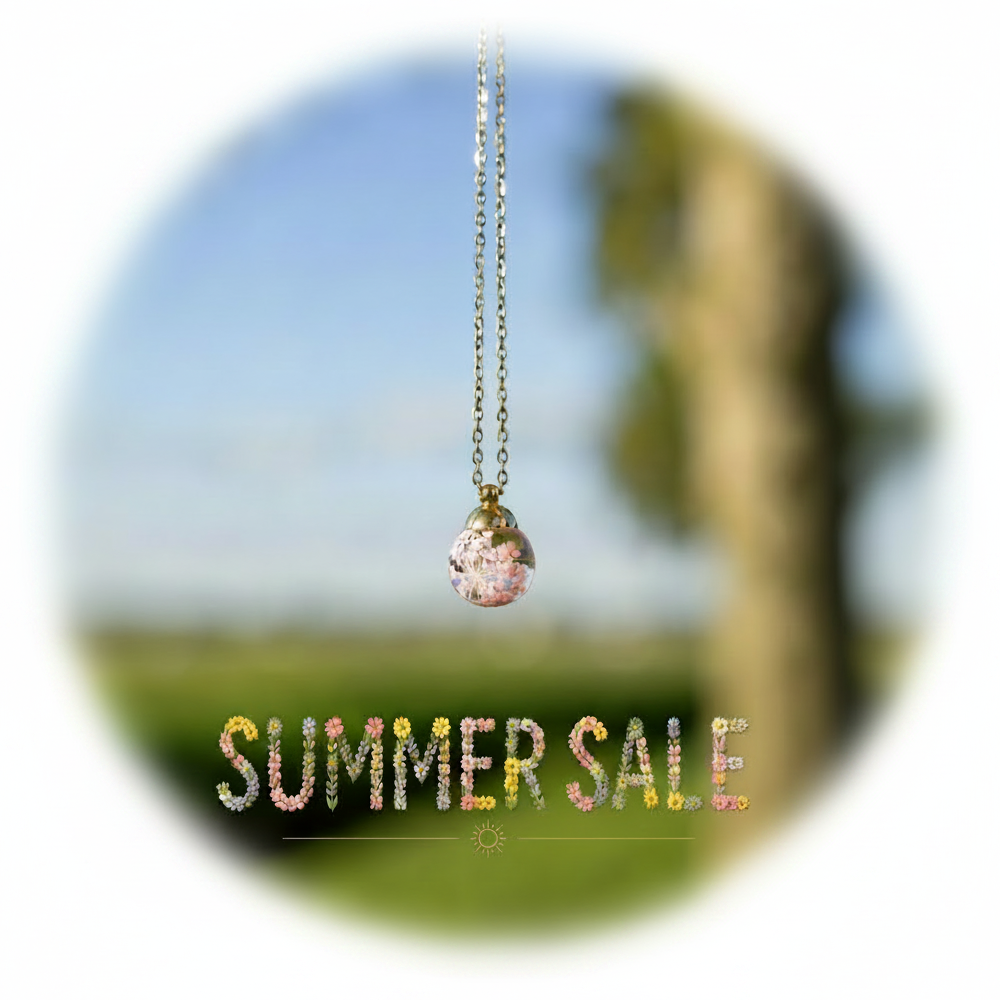 sieraden met bloemen