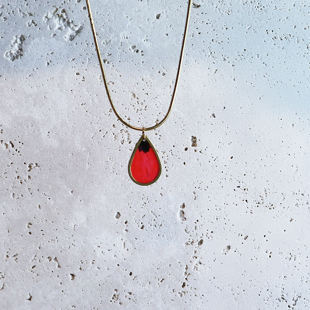 Hanger Drop – Klaproos – Goud