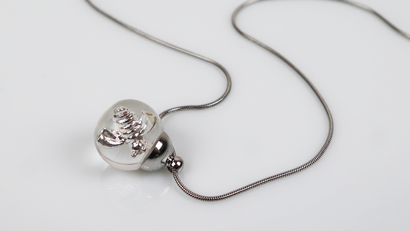 Zilveren dames ketting